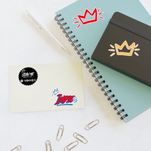 KONA X QONA CROWN / INDIE Sticker Sheets