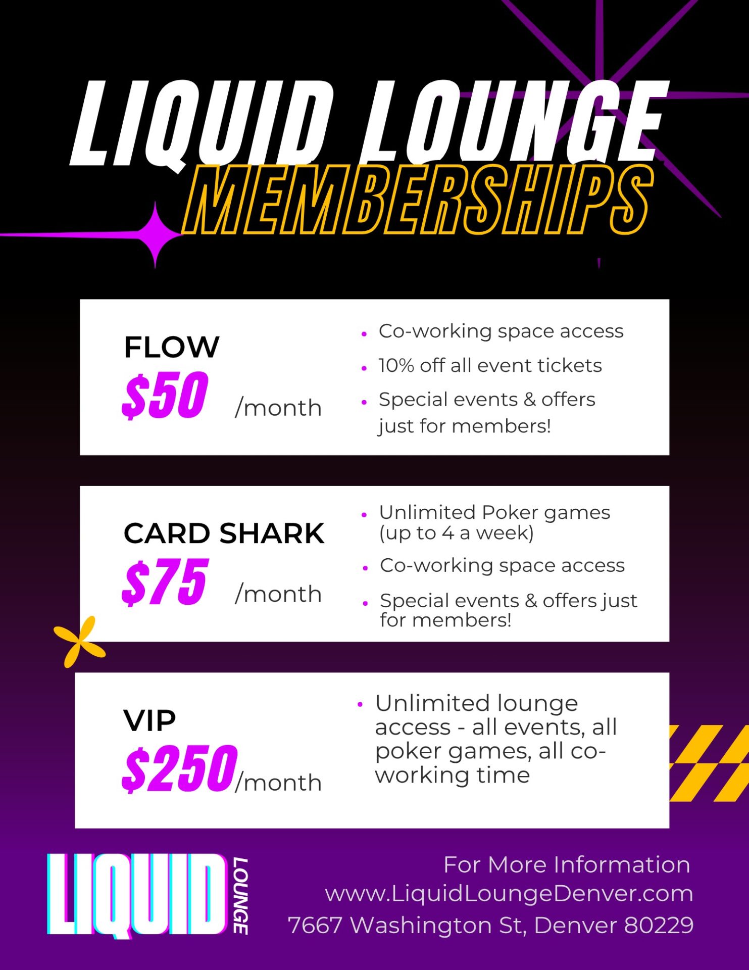 Aether Membership - Free for Liquid Lounge Members!